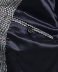 Anzugsakko mit Karomuster