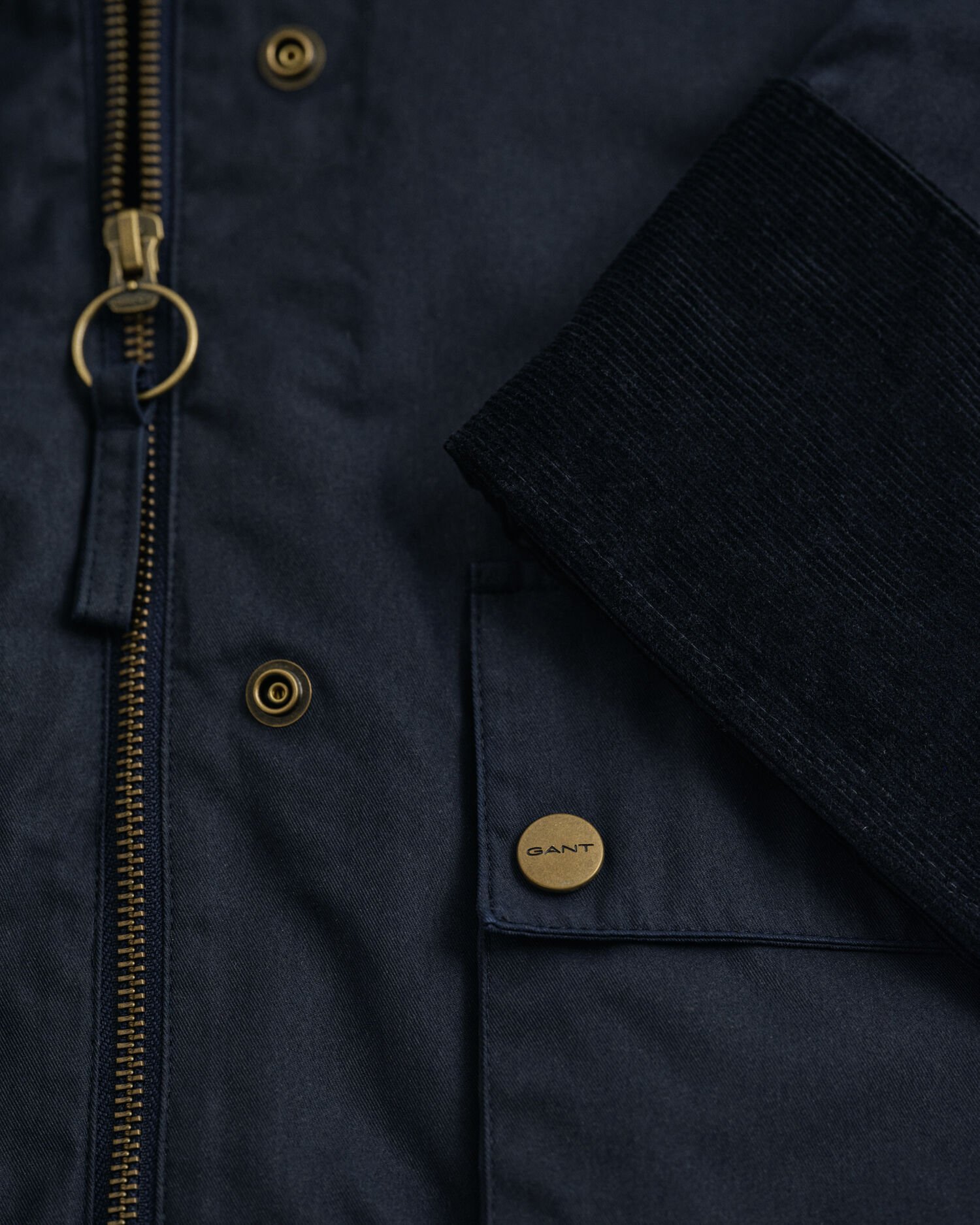 Waxed Cotton Double Decker Jacke