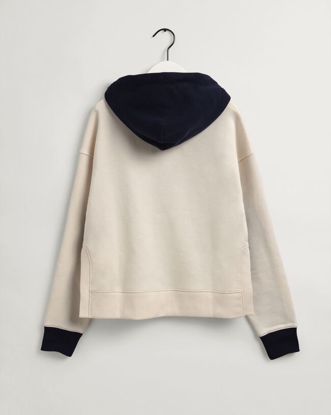 Hoodie im Blockfarbendesign