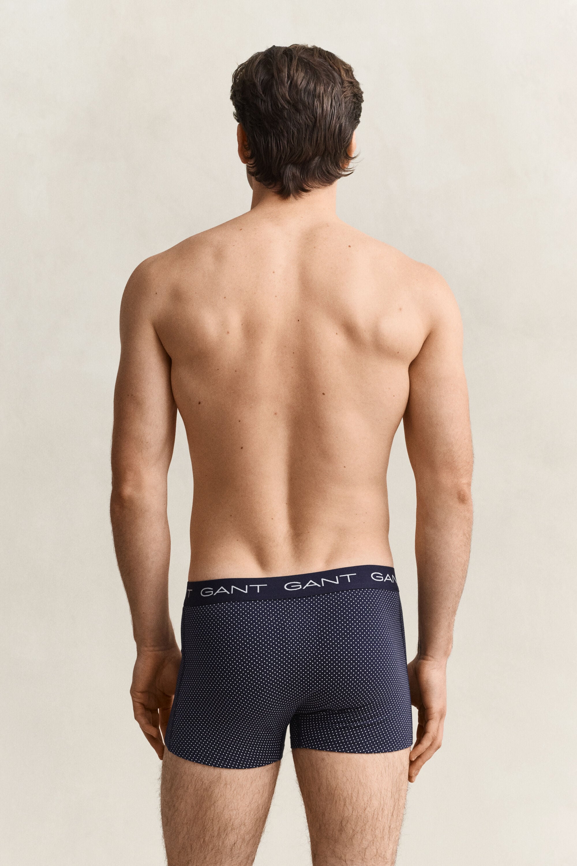 3er-Pack Boxershorts mit Punktmuster