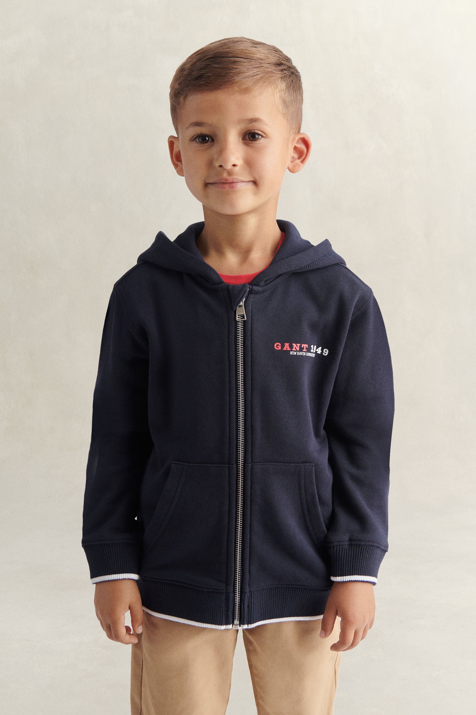 Boys Collegiate Graphic Sweatjacke