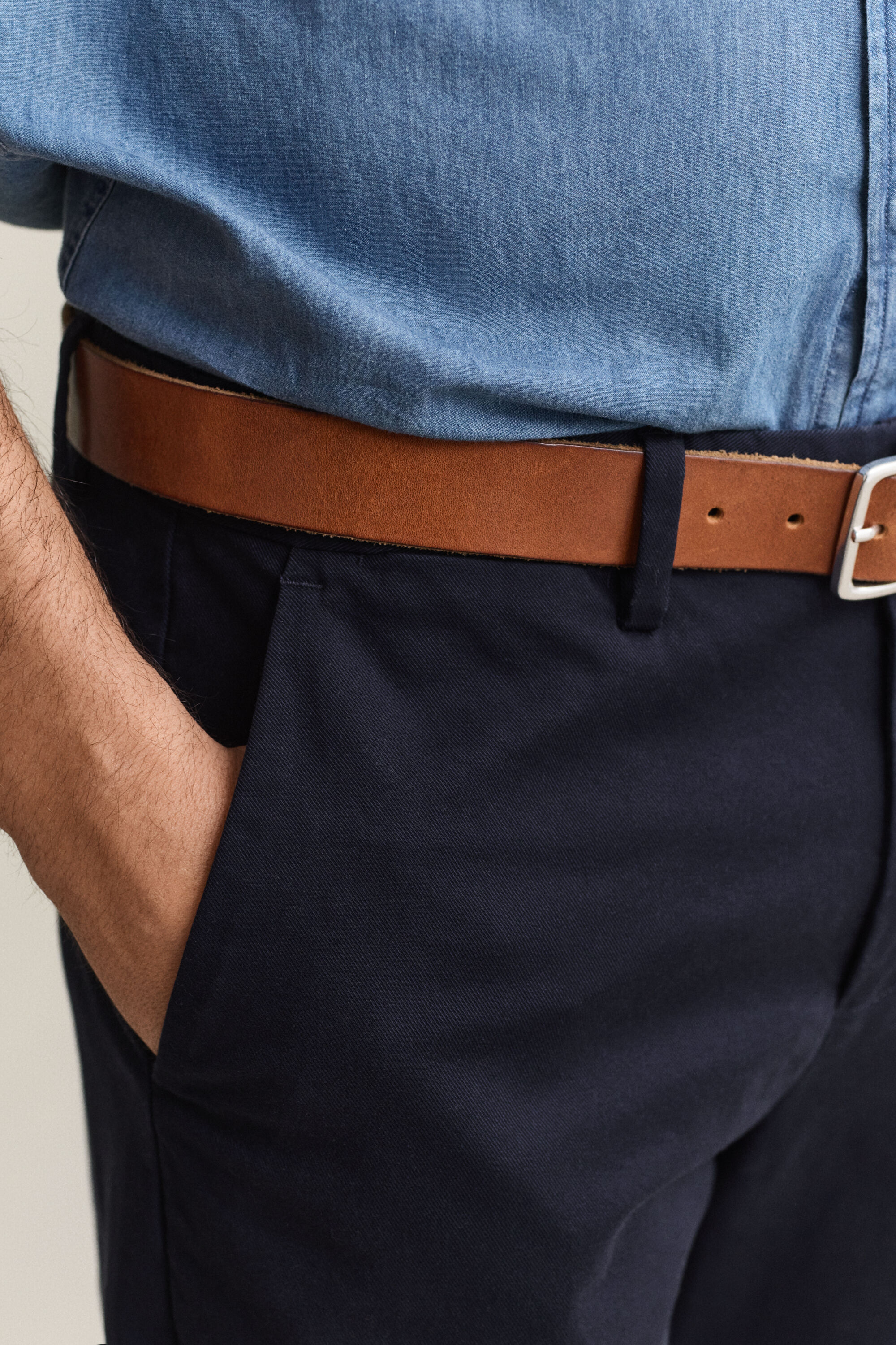 Regular Fit Smart Chinohose
