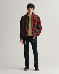 Lambswool Zopfstrick Rundhalspullover