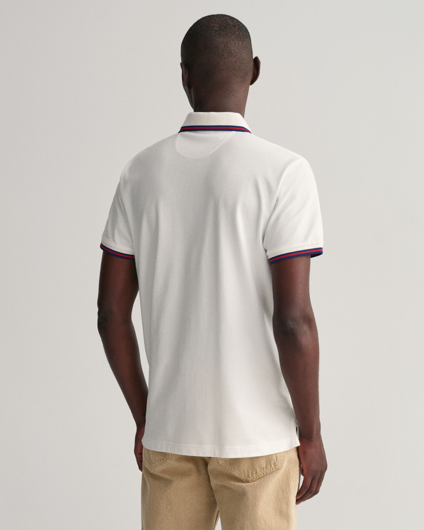 3-Color Tipped Piqu&eacute;-Poloshirt