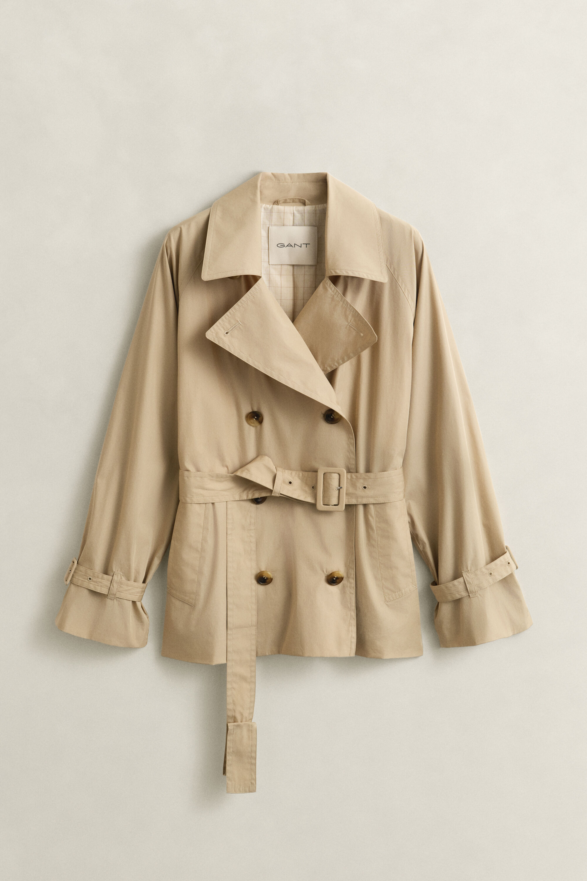Lightweight Short Trenchcoat