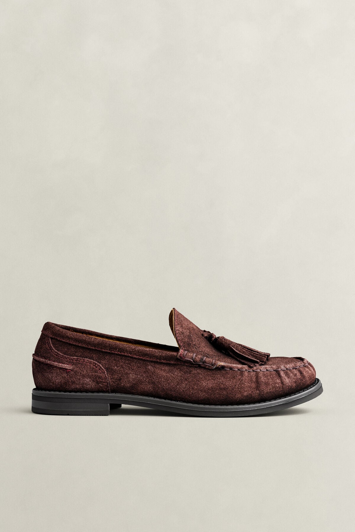 Gracelyn Suede Loafers — DEEP GRAPE WINE