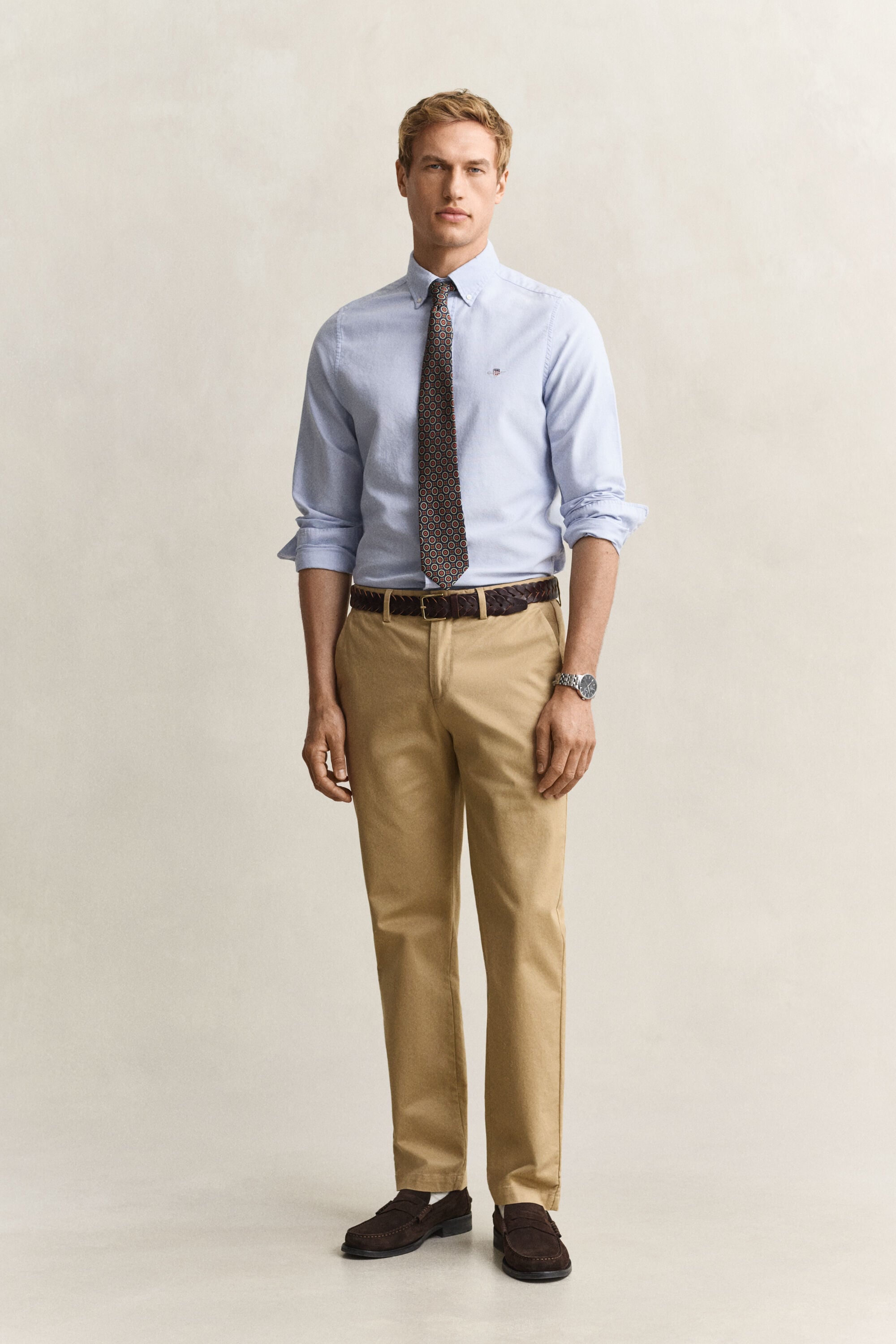 Elegante Regular Fit Chinohose
