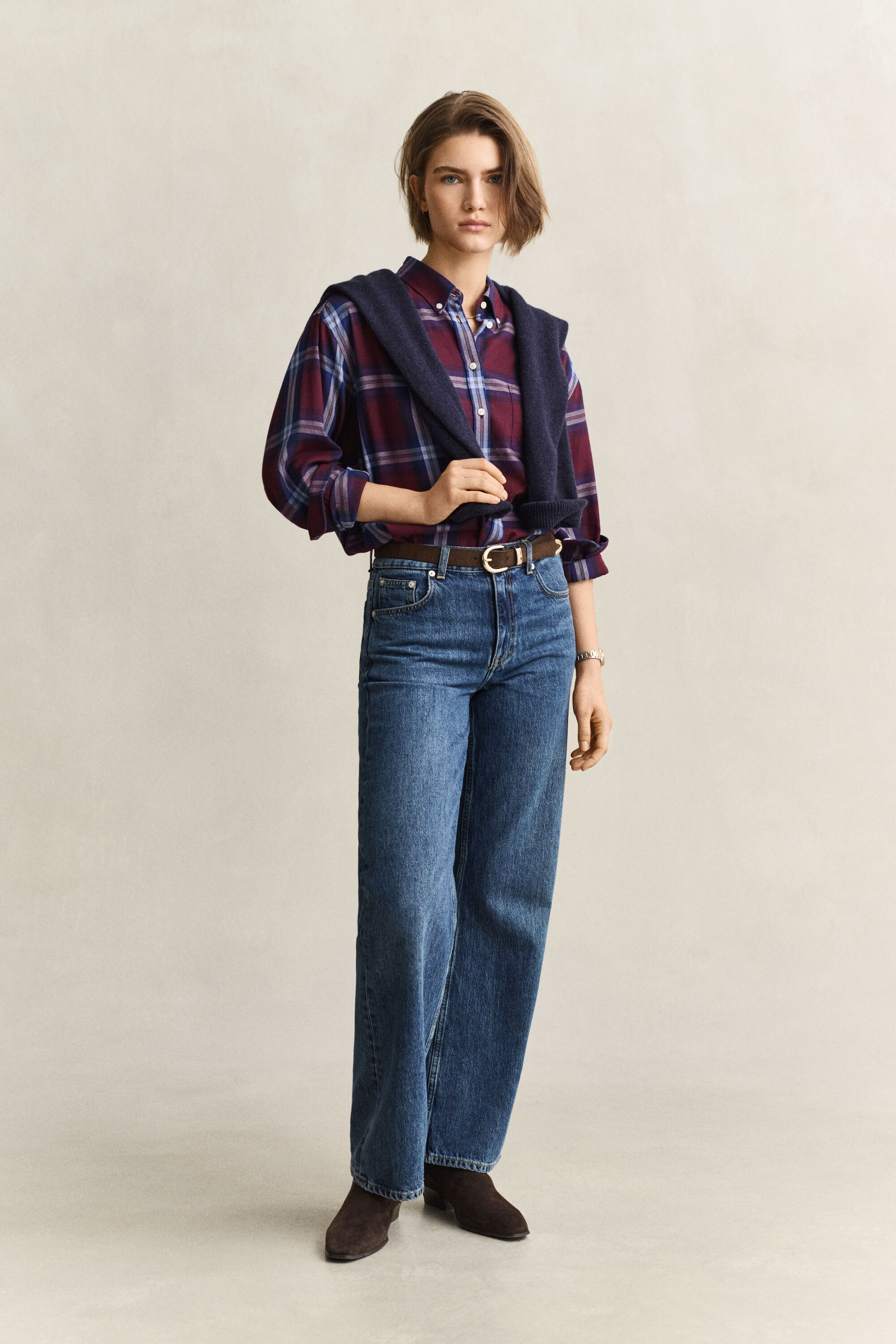 Relaxed Fit Flanellhemd