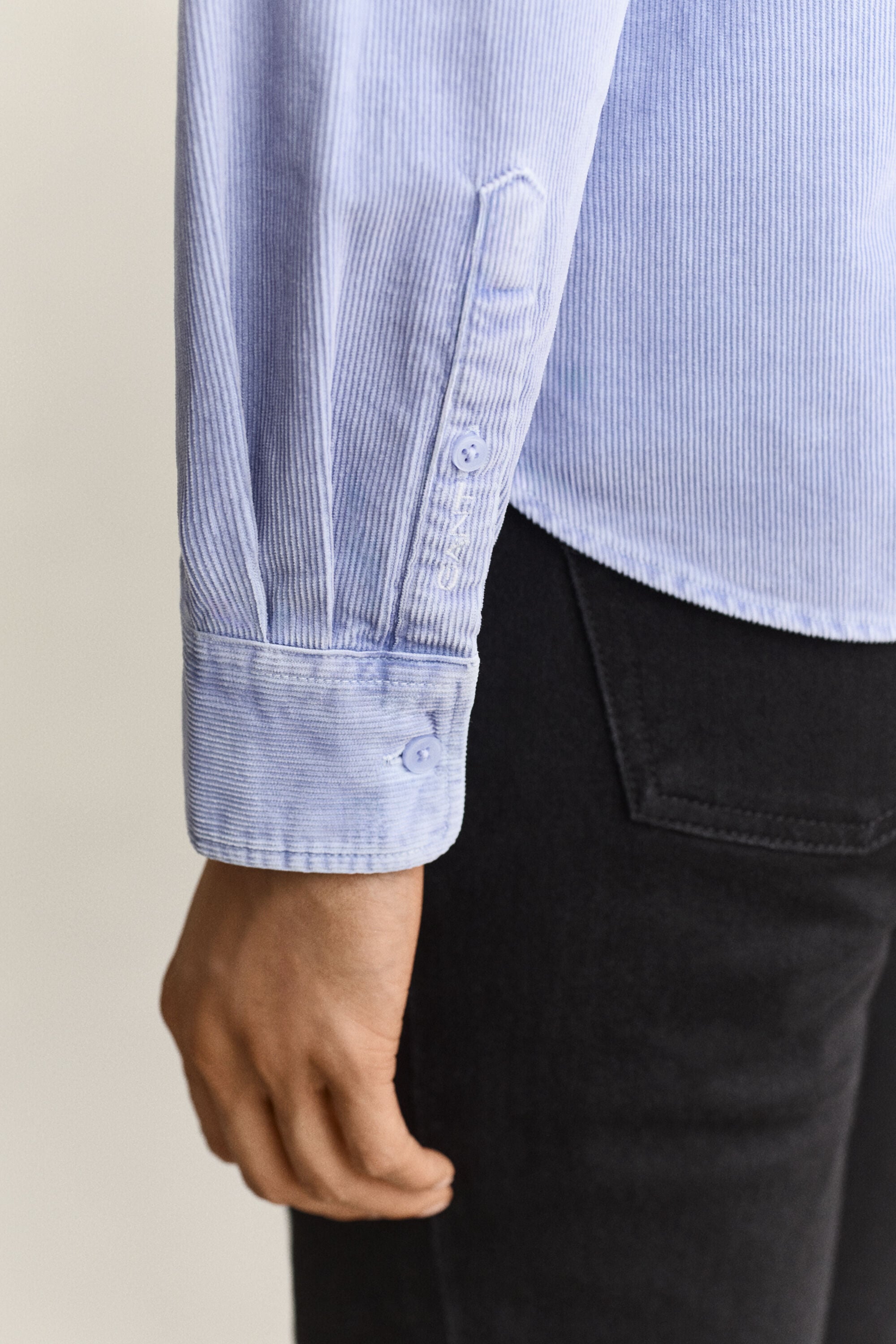 Regular Fit Cordhemd