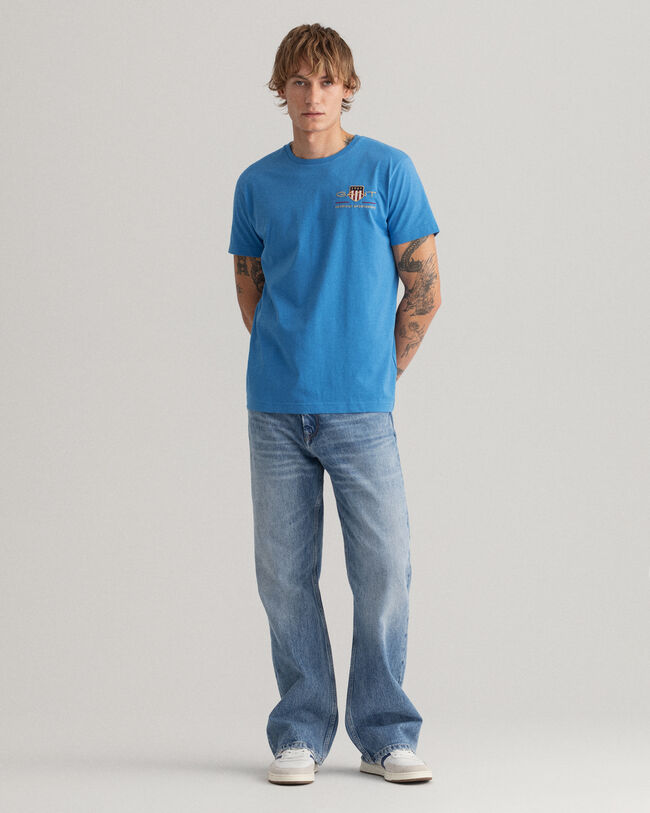 Archive Shield T-Shirt mit Stickerei