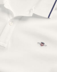 Teens Piqu&eacute; Poloshirt mit Randstreifen