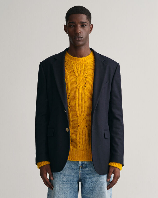 Club Sakko aus Flanell