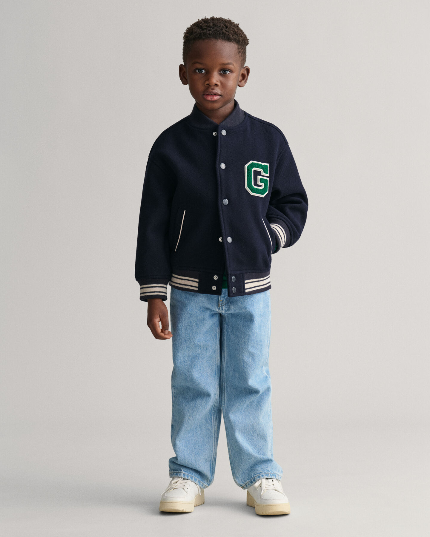 Kids GANT Varsity Jacke aus Wolle