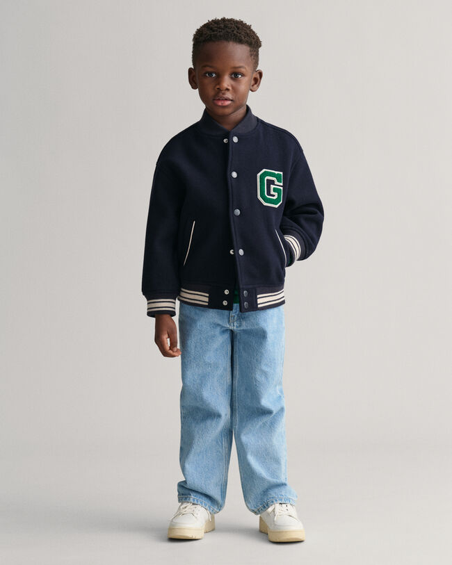 Kids GANT Varsity Jacke aus Wolle