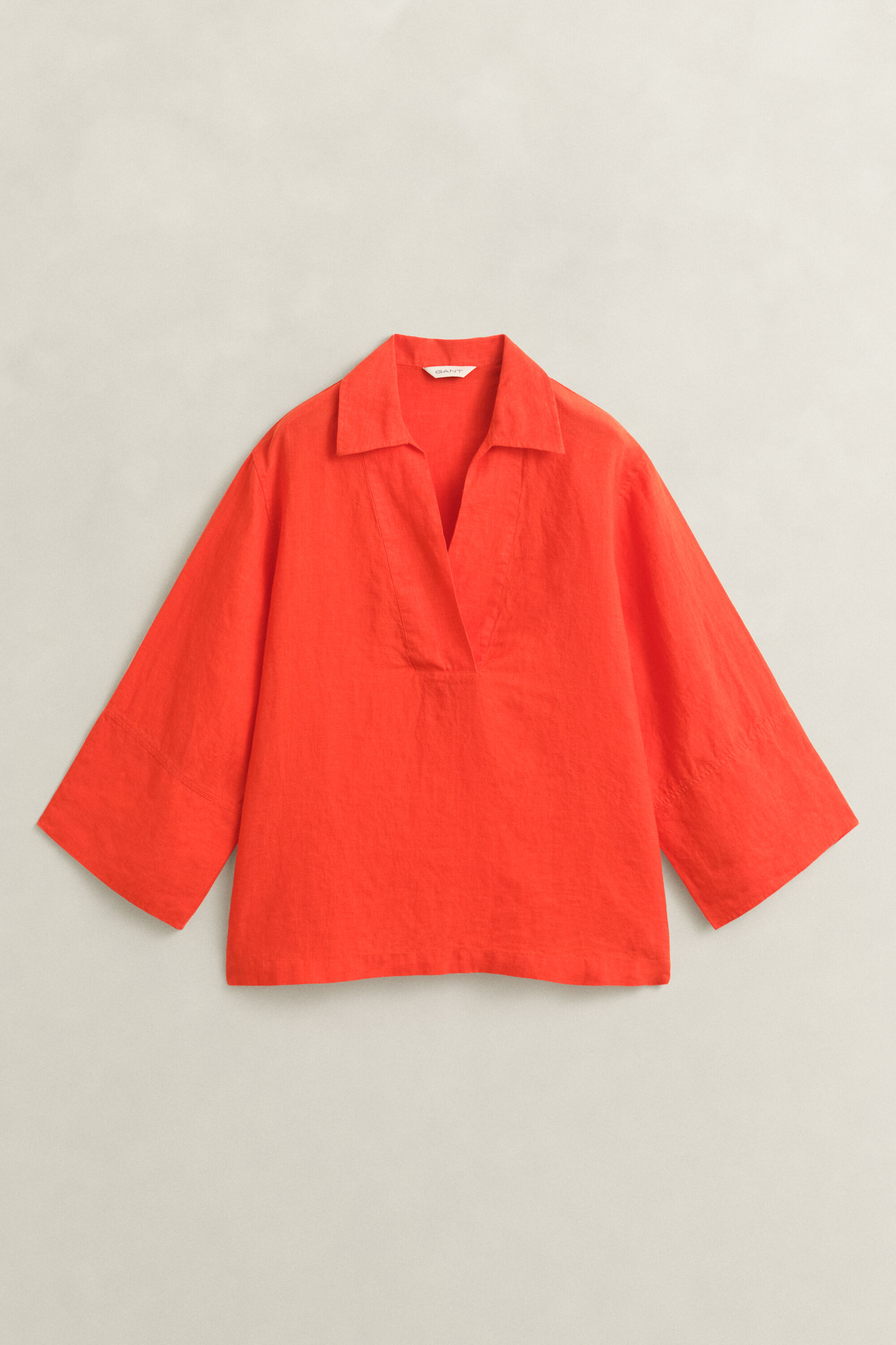 Schlupfbluse aus Leinen