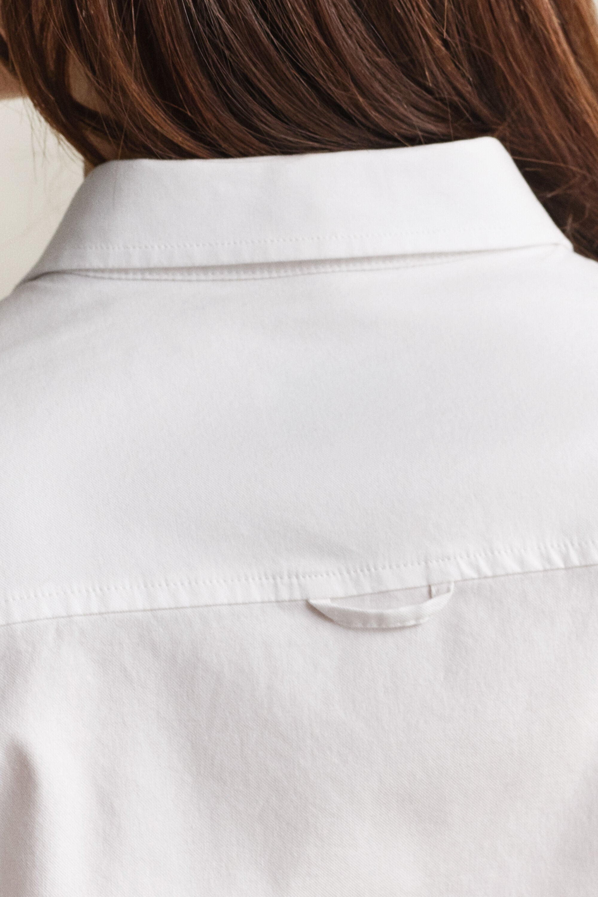 Classic Slim Fit Oxford-Bluse mit Stretch