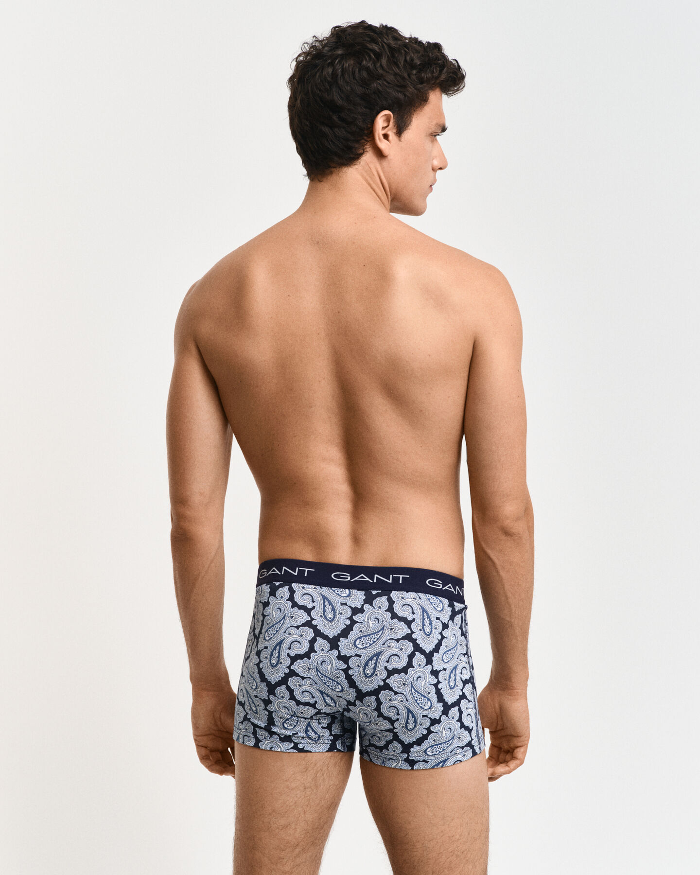 3er-Pack Boxershorts mit Paisley-Print