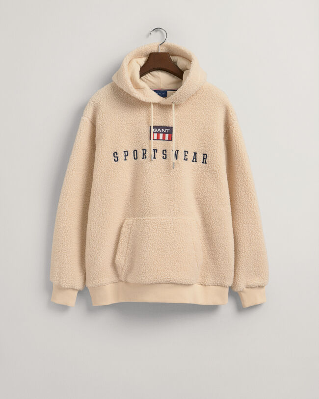 Retro Flag Fleece-Hoodie