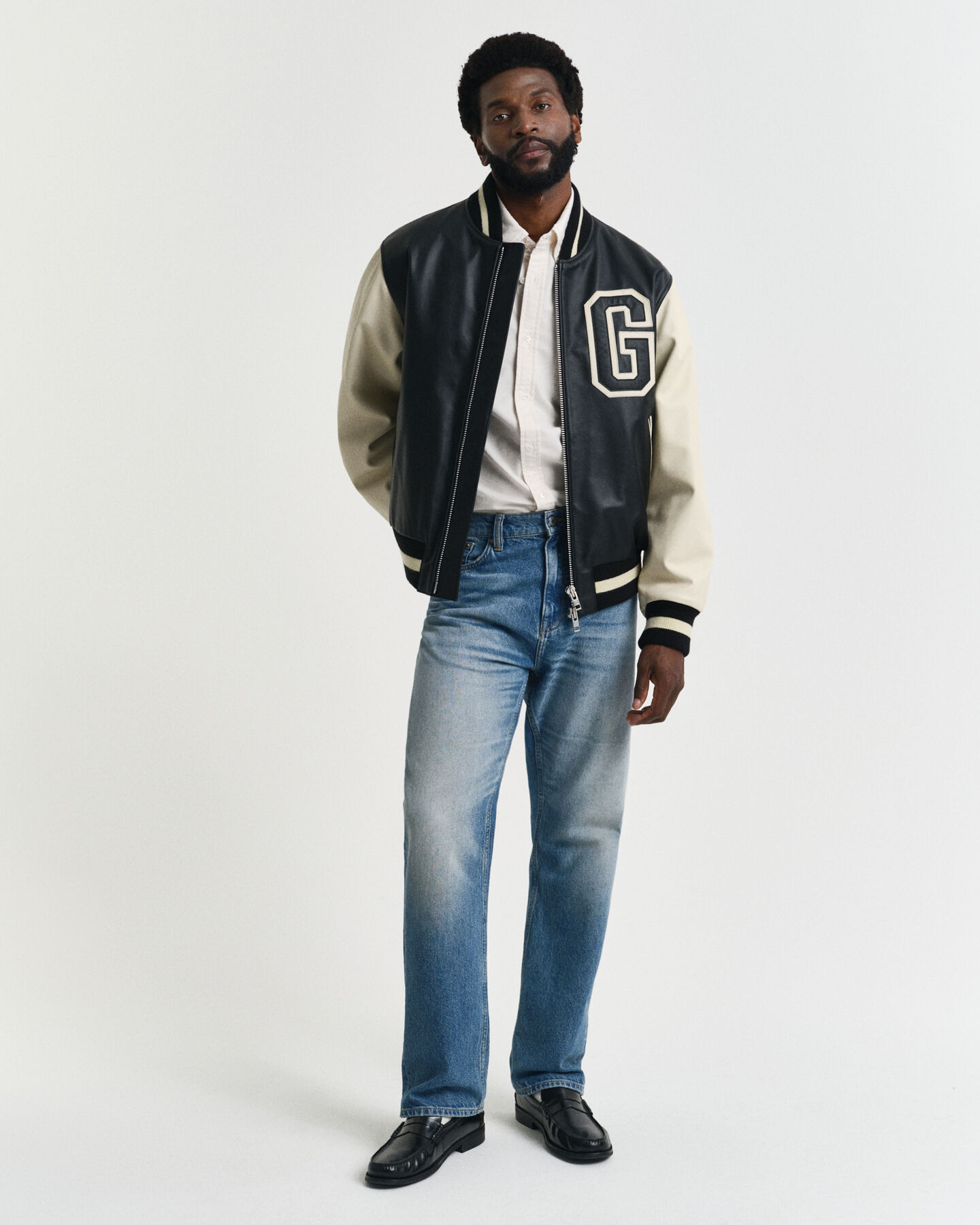 GANT Varsity Lederjacke