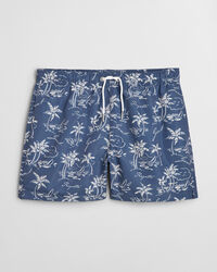 Island Print Badeshorts
