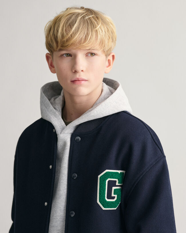 Teens GANT Varsity Jacke aus Wolle