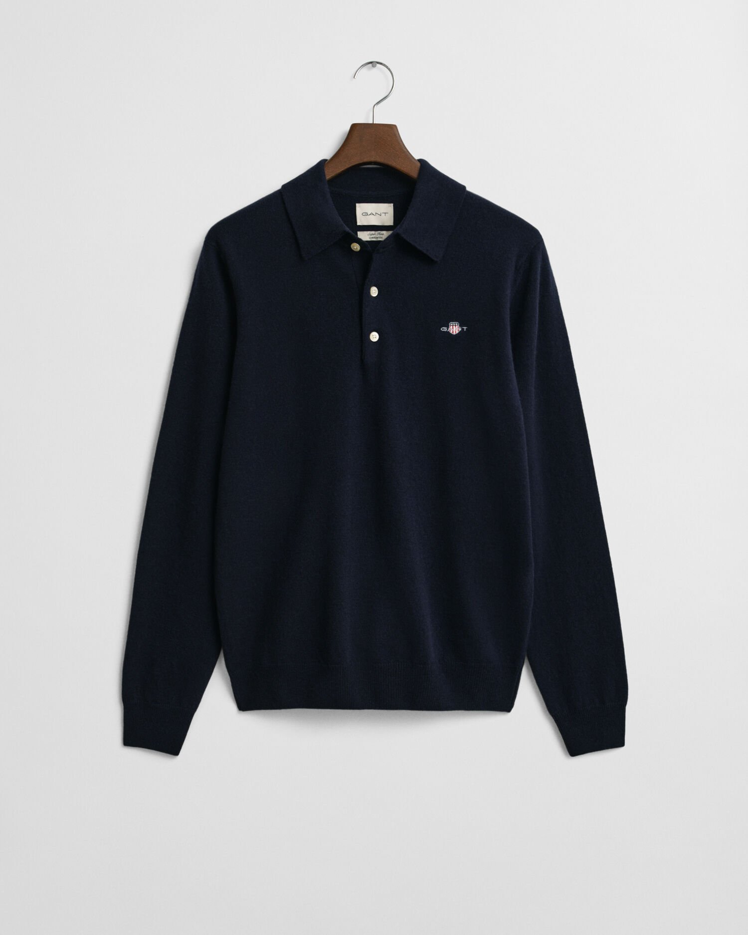 Superfine Lambswool Polopullover