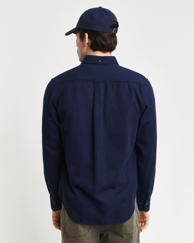 Herringbone Regular Fit Flanellhemd