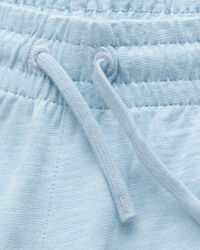 Teens Shield Shorts aus Baumwoll-Flammgarn