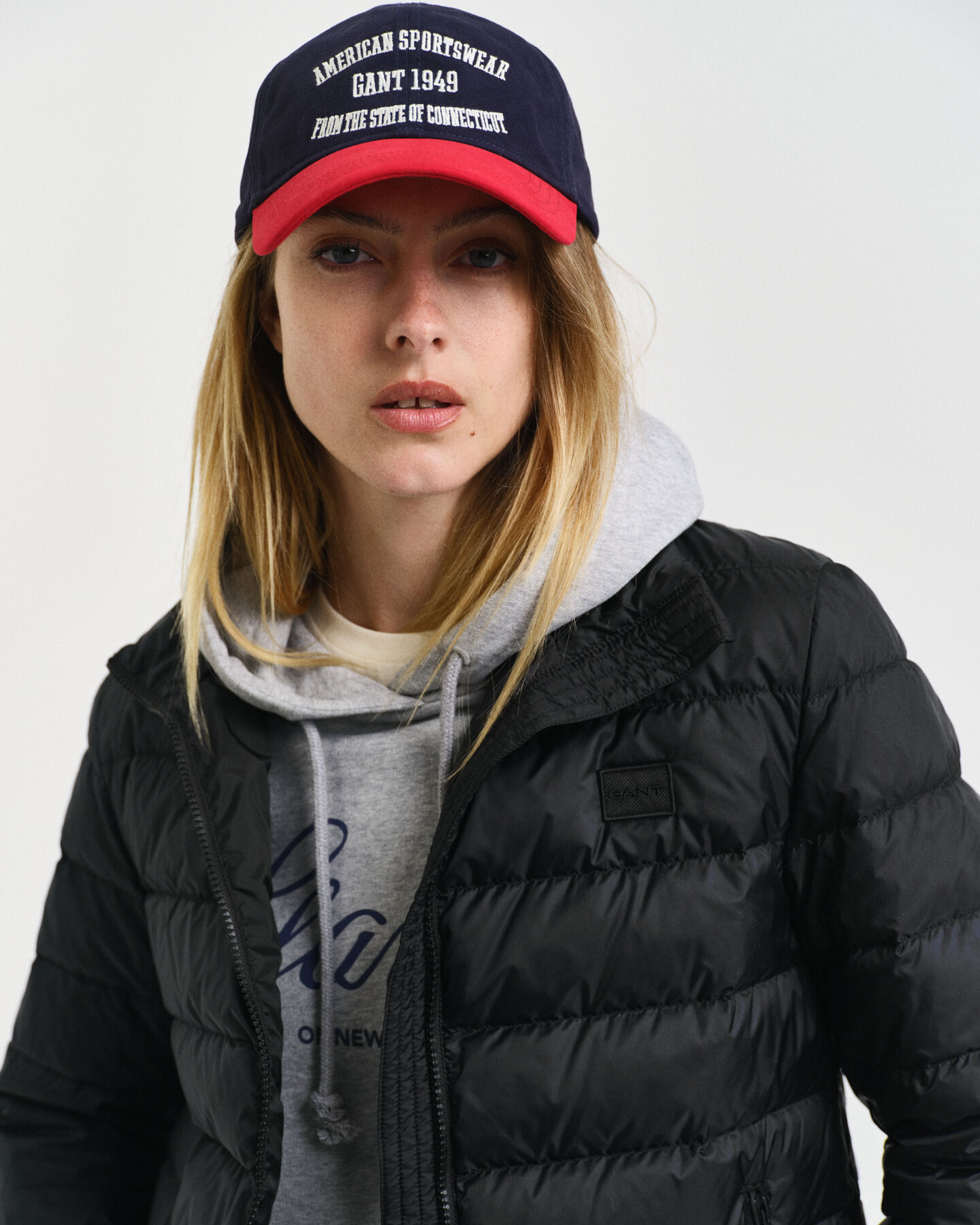 Leichte Logo Daunenjacke