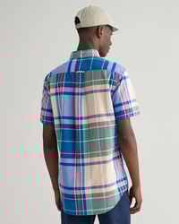 Regular Fit Indian Madras Kurzarmhemd