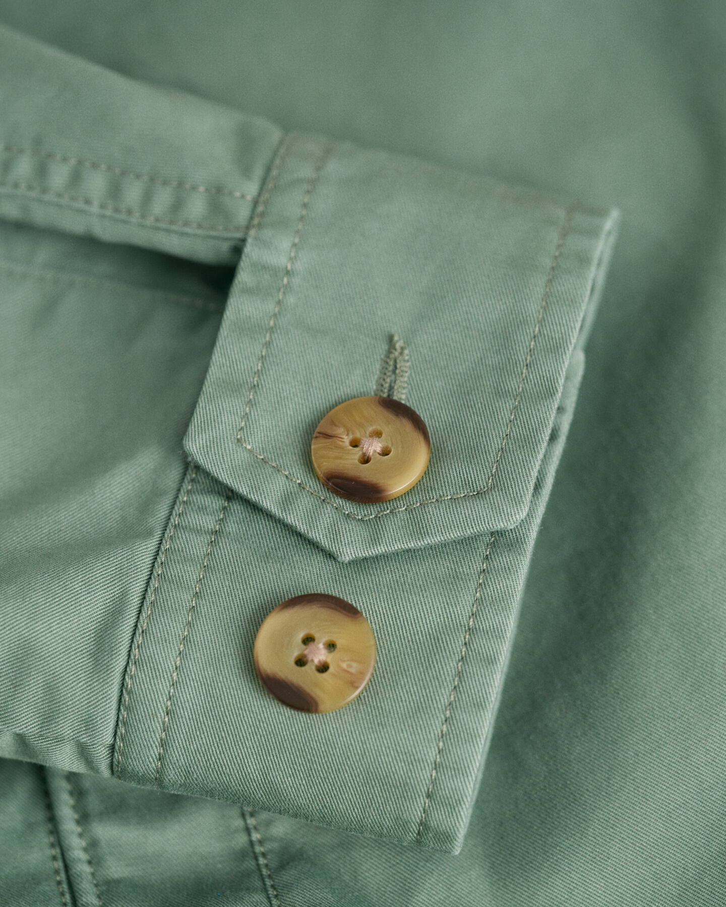 Windcheater Jacke aus Baumwolle