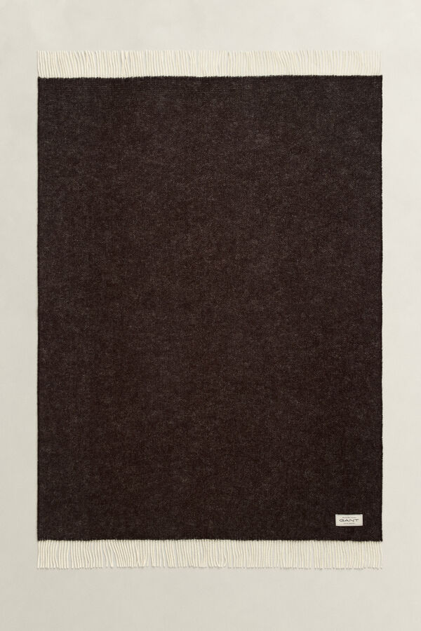 Wolldecke — DEEP BROWN