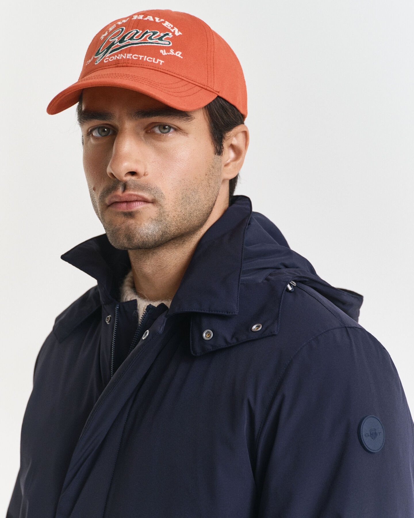 Wattierter Kurzmantel