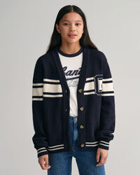 Teen Girls GANT Varsity Strickjacke