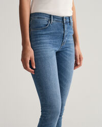 Nella Travel Skinny Jeans in Indigoblau
