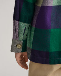 Kids Shield Hemdjacke mit Karomuster