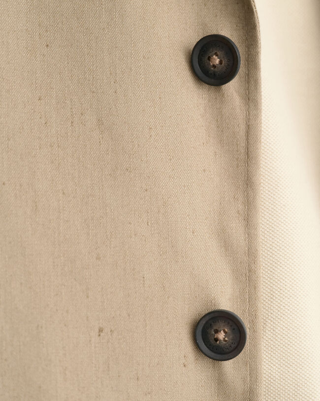 Baumwoll Leinen Anzugsakko