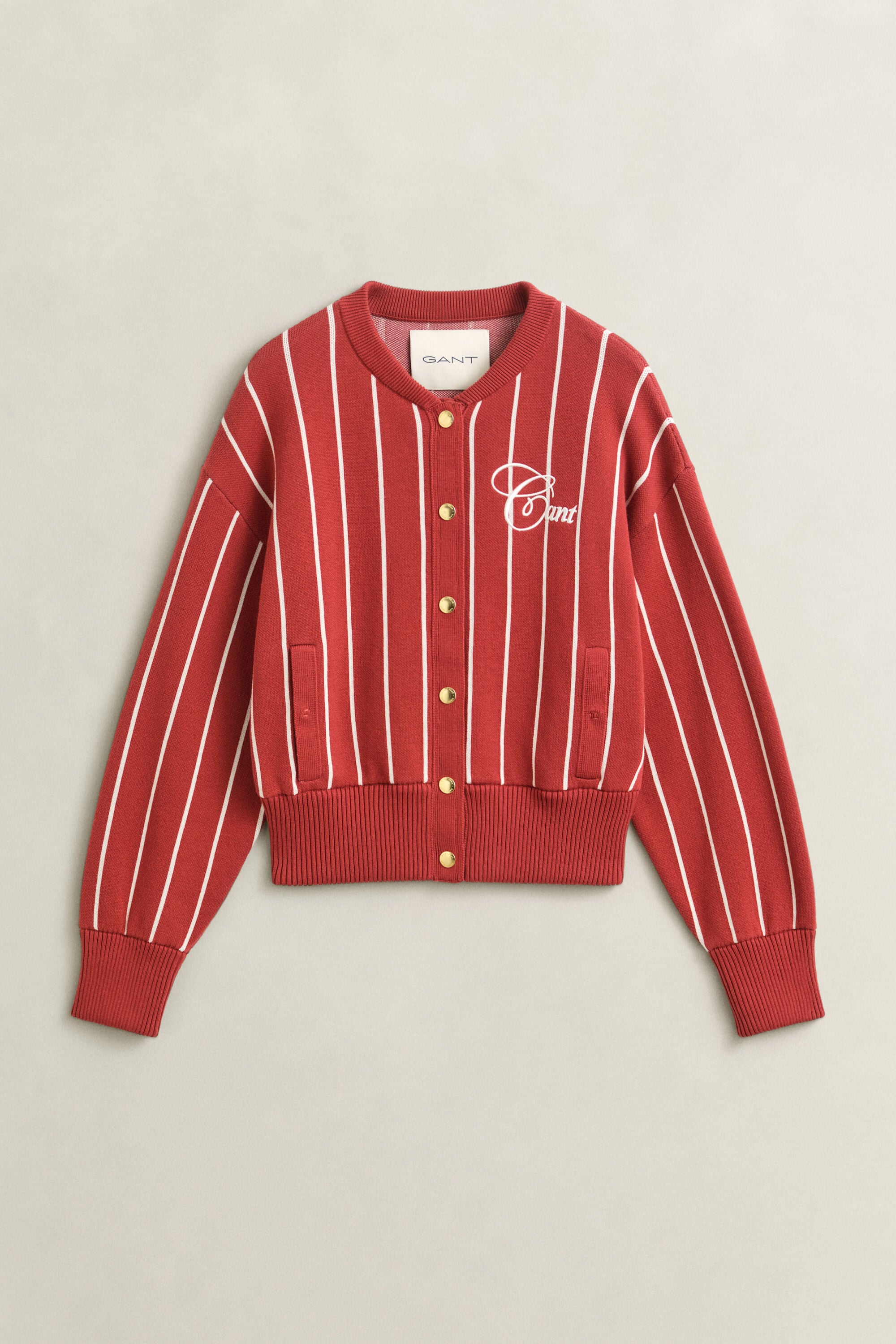 Gestrickte Gant Varsity Jacke