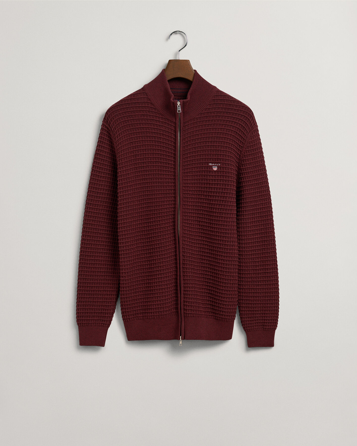 Struktur Strickjacke aus Baumwolle