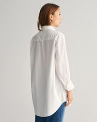 Oversized Fit Luxury Oxford-Bluse