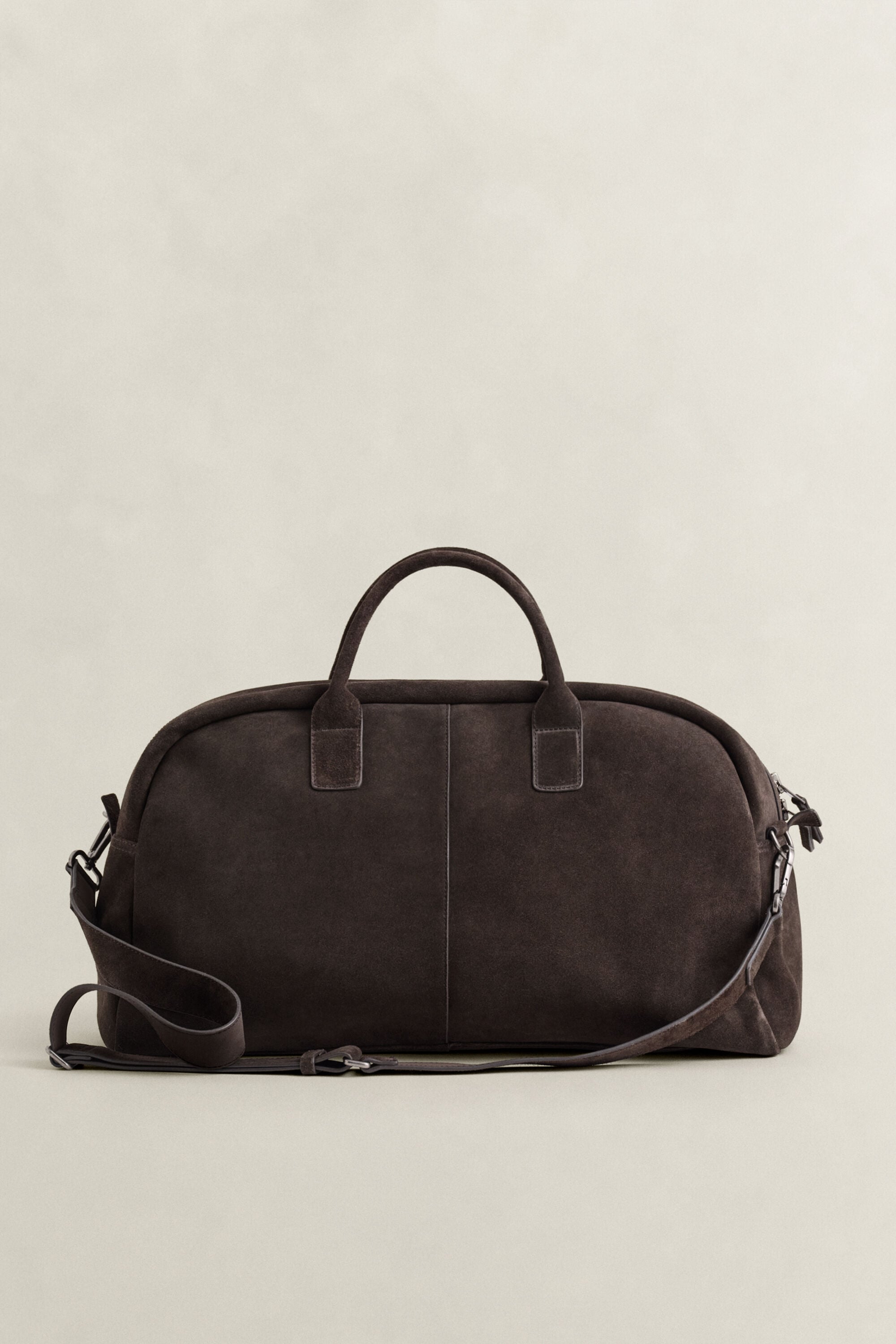 Duffel Bag aus Veloursleder