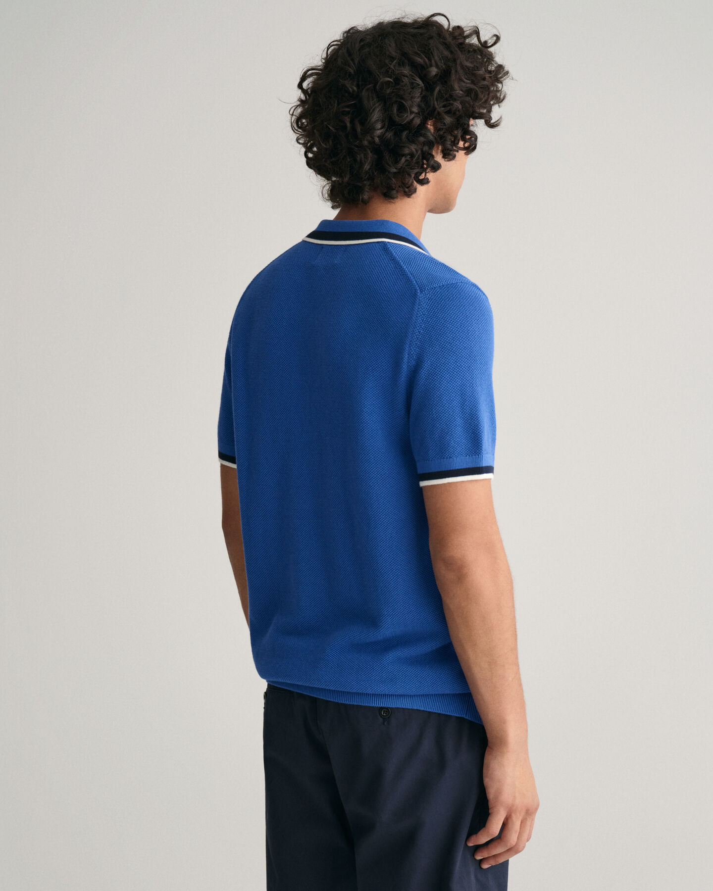 Baumwoll Piqu&eacute; Poloshirt