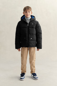 Teen Boys Baffle Jacket — BLACK 8