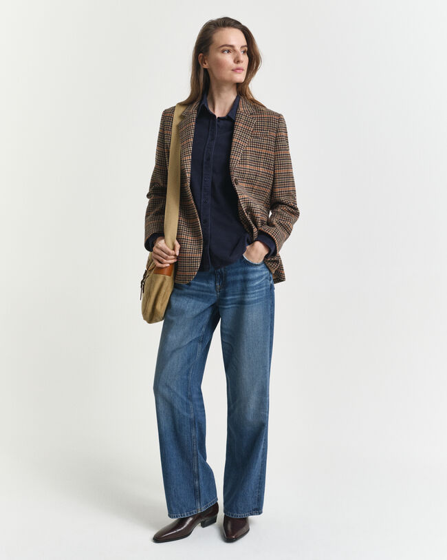 Regular Fit Cordbluse