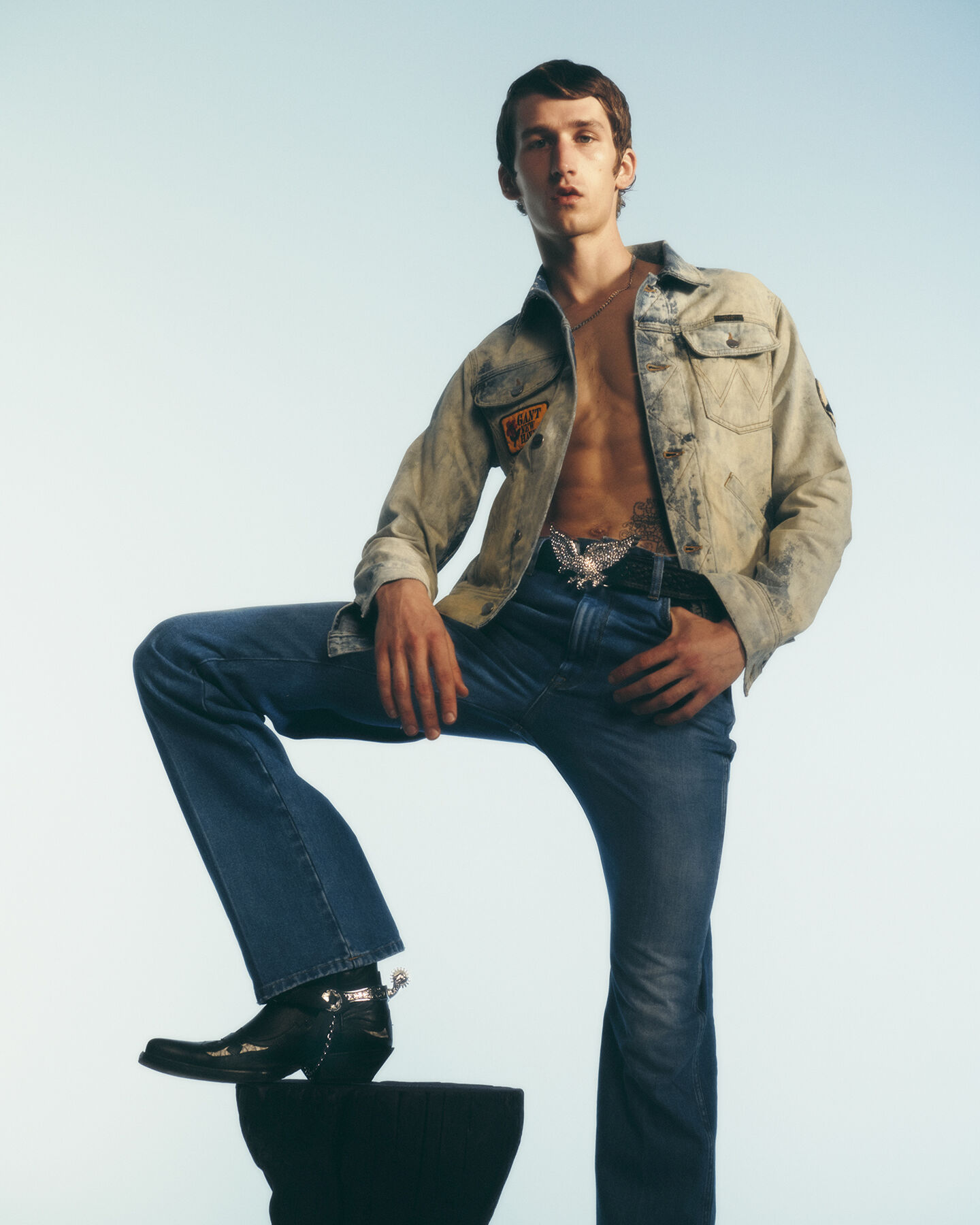 Wrangler x GANT Bootcut Jeans