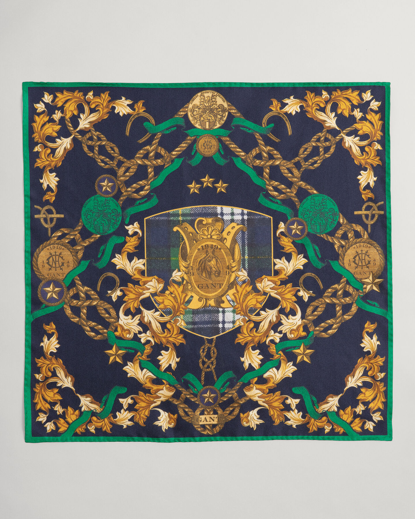 Chain Print Einstecktuch