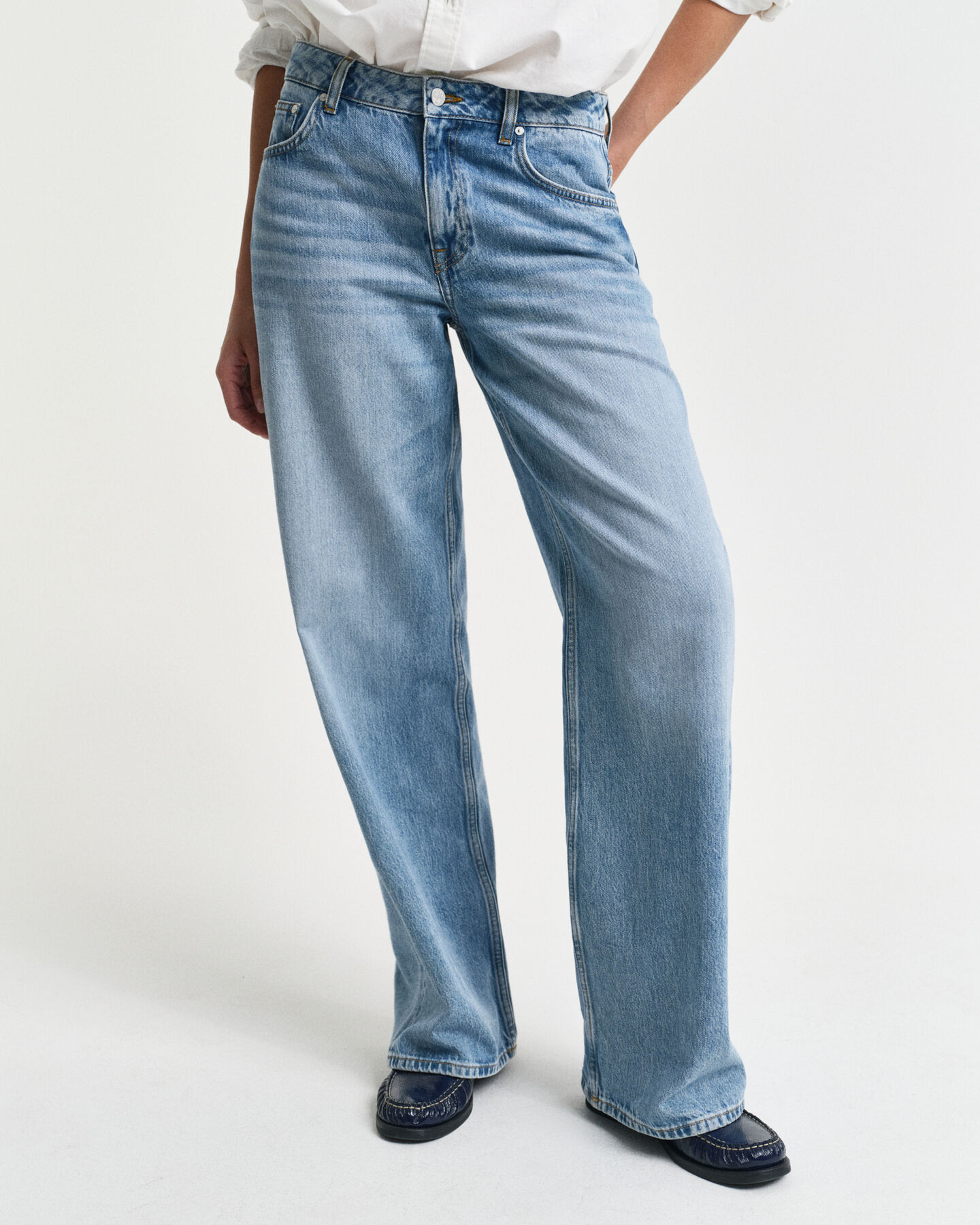 Relaxed Fit Stretch Jeans