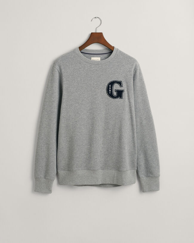 G Graphic Rundhals-Sweatshirt