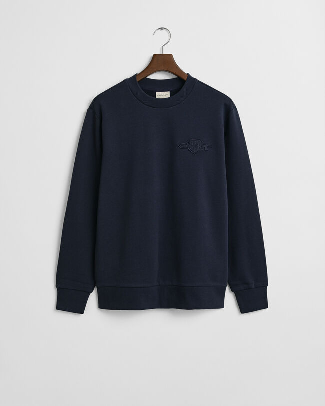 Tonal Shield Rundhals-Sweatshirt