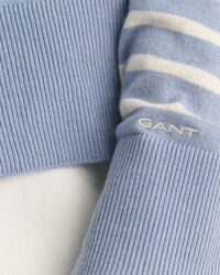 Feinstrick Strickjacke mit Streifen